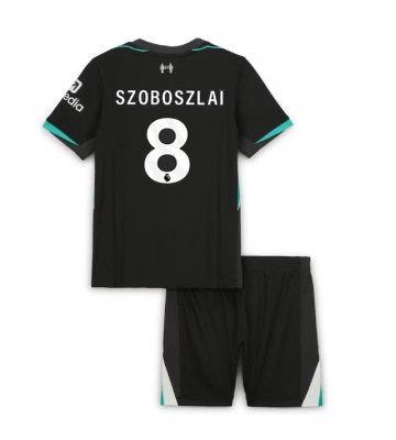 Liverpool Dominik Szoboszlai #8 Udebanesæt Børn 2024-25 Kort ærmer (+ korte bukser)